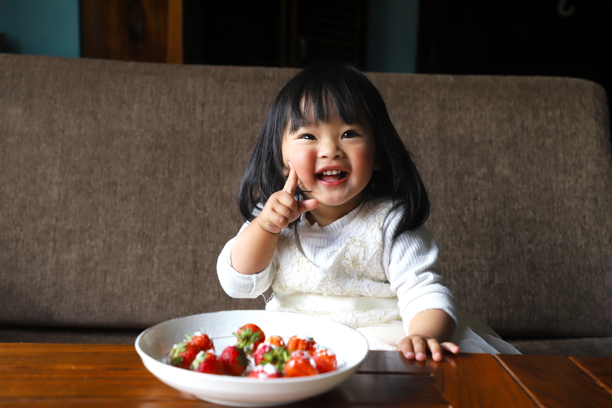 Article about balanced meals for children